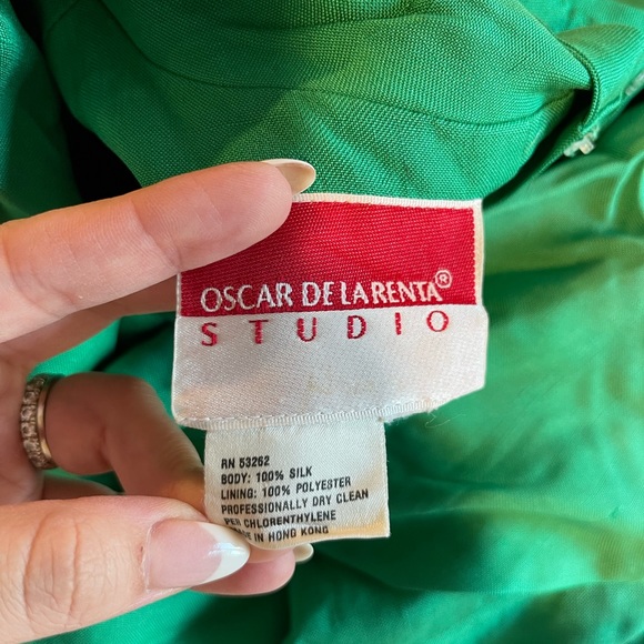 Oscar de la Renta Silk Dress - Picture 4 of 4